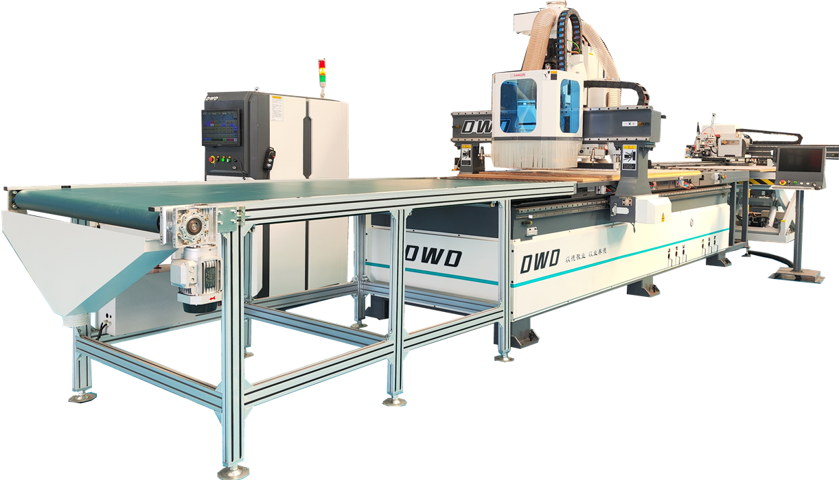 NA-49FUS 全自動翻板自動貼標(biāo)開料機(jī)